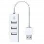 ONE+ HUB USB 4 PUERTOS USB 2.0 NG6052 FUNCION OTG BLANCO