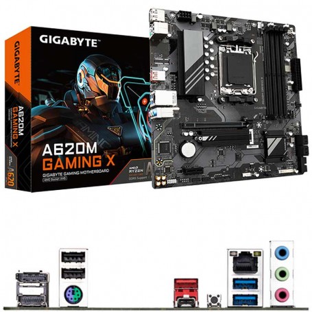 PLACA BASE GIGABYTE A620M GAMING X S-AM5 M-ATX