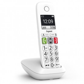 GIGASET E290 TELEFONO DECT CON TECLAS GRANDES Y EXTRA VOLUMEN BLANCO