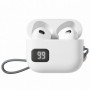 ONE+ NC3297 BL - AURICULARES BLUETOOTH 5.3 CON ESTUCHE DE CARGA - TWS - 4-5H AUTONOMIA - INDICADOR DE CARGA - BLANCO