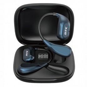 MTK TC3317 NE - AURICULARES BLUETOOTH 5.3 CON ESTUCHE DE CARGA - TWS - 3 HORAS AUTONOMIA - INDICADOR DE CARGA - NEGRO Y AZUL