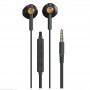 MTK TC3309 NE - AURICULARES CON MICROFONO ZROPIX - CABLE 1.2M - NEGRO