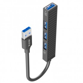 MTK TB1382 NE - HUB USB-A 3.0 A 3XUSB2.0 + 1XUSB3.0 - FUNCION OTG - 24.5 CM - NEGRO