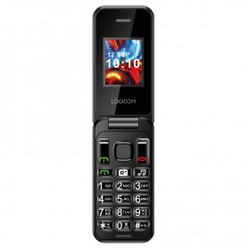LOGICOM FLEEP 450 - TELEFONO MOVIL SENIOR - PANTALLA 1.77'' - RED 4G -TECLA SOS - BATERIA 1000MAH - NEGRO + LPI*
