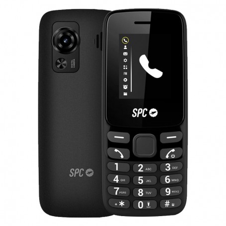 SPC TALK 2 GO - TELEFONO MOVIL SENIOR - VOLUMEN 103DB - MENU SENCILLO CON ICONOS GRANDES - NEGRO + LPI*