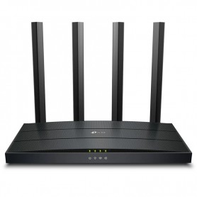 TP-LINK AX17 - ROUTER ARCHER AX1500 WIFI 6 DUAL BAND - 3 PUERTOS - WPA 3 - COMPATIBLE MESH - NEGRO