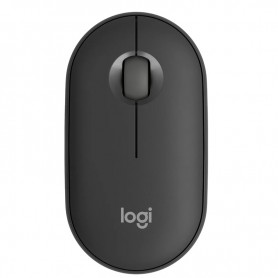 LOGITECH PEBBLE MOUSE 2 M350S - RATON INALAMBRICO BLUETOOTH - HASTA 3 DISPOSITIVOS - COMPATIBLE CON RECEPTOR USB LOGI BOLT - GRI