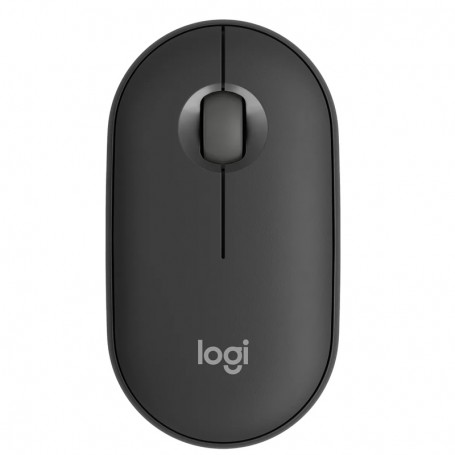 LOGITECH PEBBLE MOUSE 2 M350S - RATON INALAMBRICO BLUETOOTH - HASTA 3 DISPOSITIVOS - COMPATIBLE CON RECEPTOR USB LOGI BOLT - GRI