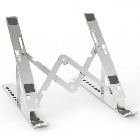 AISENS SOPORTE PARA PORTATIL Y TABLET AJUSTABLE - DE 7 A 15 PULGADAS - COLOR PLATA