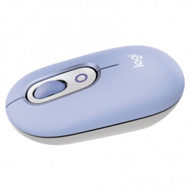 LOGITECH POP MOUSE - RATON BLUETOOTH 1000 DPI - 4 BOTONES - MULTIDISPOSITIVO - LILA