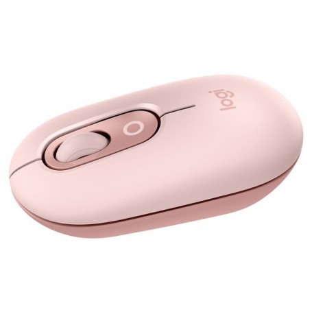 LOGITECH POP MOUSE - RATON BLUETOOTH 1000 DPI - 4 BOTONES - MULTIDISPOSITIVO - ROSA