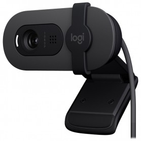 LOGITECH BRIO 100 - WEBCAM FULLHD 1080P - 2MPX - MICROFONO INTEGRADO - TAPA PRIVACIDAD - NEGRO