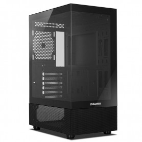 NOX HUMMER VISION BLACK - CAJA GAMING ATX - USB 3.0 - FRONTAL Y LATERAL CRISTAL TEMPLADO - NEGRO