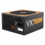 NOX URANO VX 750W - FUENTE DE ALIMENTACION 750W 80 PLUS BRONZE - CABLES PLANOS Y EXTRALARGOS - NEGRO