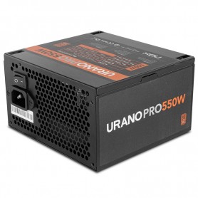 NOX URANO PRO 550W BRONZE - FUENTE DE ALIMENTACION 550W 80 PLUS BRONZE - CABLES PLANOS EXTRALARGOS - NEGRO