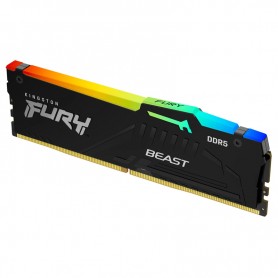KINGSTON FURY BEAST RGB - MEMORIA RAM 16GB DDR5 6400MHZ CL32