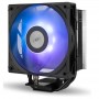 NOX HUMMER R-400 BLACK ARGB - VENTILADOR CPU DE ALTO RENDIMIENTO - SOCKET 115X / 1200 / 1700 /1851 / AM4 / AM5 - NEGRO