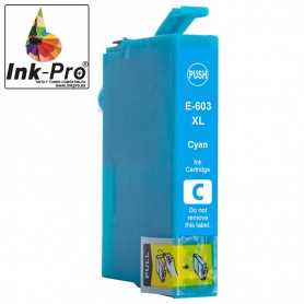 INK-PRO® CARTUCHO  COMPATIBLE EPSON T03A2 / T03U2 (603XL)  CYAN (350 PAG)
