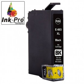 INK-PRO® CARTUCHO  COMPATIBLE EPSON T03A1 / T03U1 (603XL)  NEGRO (500 PAG)