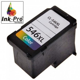 INK-PRO® CARTUCHO REMANUFACTURADO CANON CL546XL (8288B001/8289B001) COLOR (14.5 ML)