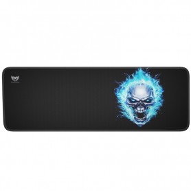 MTK TG7249 - ALFOMBRILLA GAMING PARA RATON Y TECLADO - EXTRASIZE 800X300X4 MM - BLUE SKULL