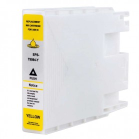 INK-PRO® CARTUCHO COMPATIBLE DE TINTA PIGMENTADA EPSON T9084 (C13T908440) AMARILLO (73ML)