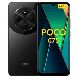SMARTPHONE XIAOMI POCO C75 8GB 256GB 6.88'' HD+(1640X720) CAM50+8/13MPX 5160 MAH BLACK + LPI*