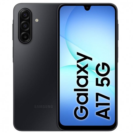SAMSUNG GALAXY A17 5G - SMARTPHONE 4GB/128GB - PANTALLA 6.7" - CAM 50+5+2/13MPX - BATERIA 5000MAH - NEGRO + LPI*