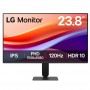 LG 24U411A-B - MONITOR 23.8" IPS FHD 120HZ - HDMI -  VGA - NEGRO