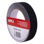 APLI CINTA ANTIDESLIZANTE 25MM X 5M - RESISTENTE AL AGUA Y AL DESGASTE - FACIL DE CORTAR Y APLICAR - NEGRO