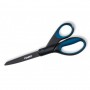 DAHLE 54308 OFFICE TITANIUM TIJERAS DE ACERO TEMPLADO 20CM - RECUBIERTAS DE TITANIO - REVESTIMIENTO ANTIADHERENTE - MANGOS REVES