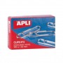 APLI PACK DE 100 CLIPS NIQUELADOS Nº2 32MM