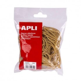 APLI GOMAS ELASTICAS Ø 60 X 2 MM - ALTA CALIDAD - BOLSA CON 100G