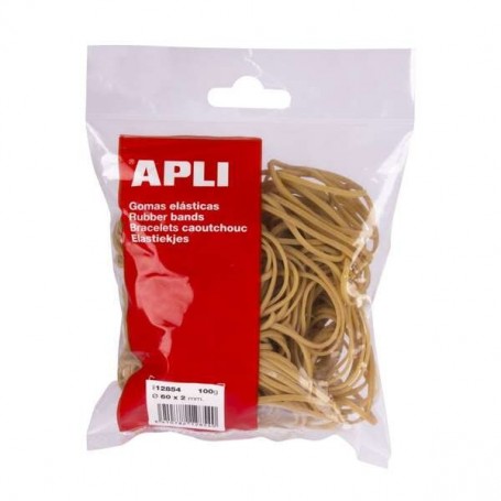 APLI GOMAS ELASTICAS Ø 60 X 2 MM - ALTA CALIDAD - BOLSA CON 100G
