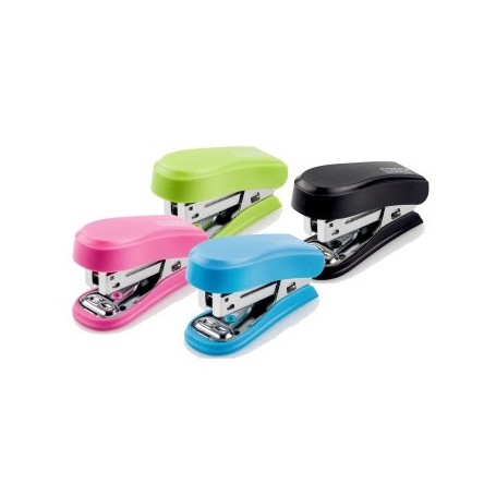 NOVUS PACK DE 12 MINI GRAPADORAS COMPACTAS - HASTA 12 HOJAS - GRAPADO CERRADO Y ABIERTO - CADA GRAPADORA INCLUYE 320 GRAPAS -ES 