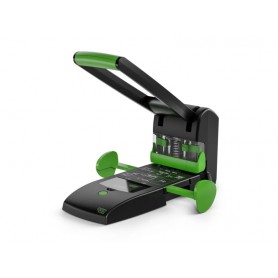 NOVUS B 2200 RE+NEW PERFORADORA PARA GRUESOS - FABRICADO CON PLASTICO RECICLADO - HASTA 200 HOJAS - PERFORACION DE 2 O 4 AGUJERO