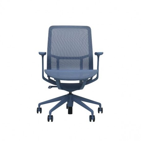 CROMAD GAMA SENSE ELEGANCE SILLA DE OFICINA - PISTON DE GAS DE GRADO 4 - RESPALDO ERGONOMICO - MALLA ELASTICA 3D TRANSPIRABLE - 