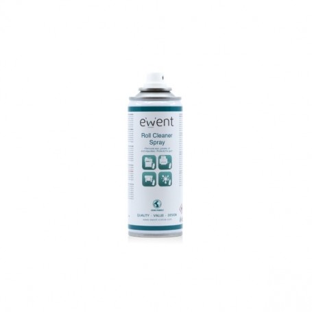 EWENT SPRAY DE LIMPIEZA PARA RODILLOS DE IMPRESORA - AEROSOL - TRANSPARENTE