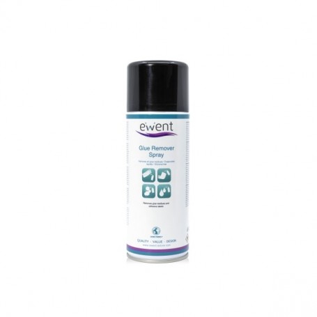 EWENT SPRAY QUITA ADHESIVO - ELIMINA FACILMENTE RESIDUOS DE ADHESIVO Y PEGAMENTO - TRANSPARENTE