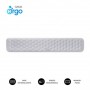 SUBBLIM ERGO AIRPADDING REPOSAMUÑECAS PARA TECLADO - ESPUMA VISCOELASTICA 65D - TEJIDO AIRMESH TRANSPIRABLE - BASE ANTIDESLI