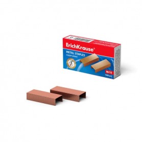 ERICHKRAUSE GRAPAS DE COBRE Nº10 - 1000 GRAPAS - ALTA RESISTENCIA Y FACIL ENGRAPADO - RESISTENTE A LA CORROSION - COBRE