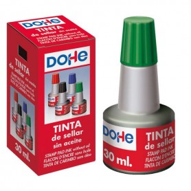 DOHE TINTA PARA TAMPONES Y SELLOS 30ML - VERDE