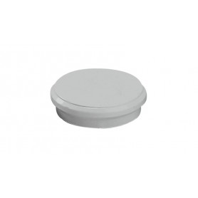 DAHLE 95524 PACK DE 10 IMANES PARA PIZARRA BLANCA - DIAMETRO DE 24MM - GRIS