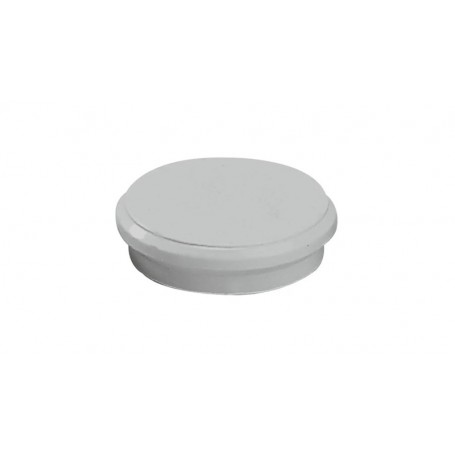 DAHLE 95524 PACK DE 10 IMANES PARA PIZARRA BLANCA - DIAMETRO DE 24MM - GRIS