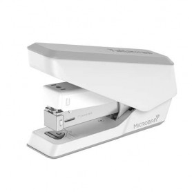 FELLOWES LX840 GRAPADORA CON PROTECCION MICROBAN - HASTA 25 HOJAS - QUITAGRAPAS EXTRAIBLE - VISOR DE GRAPAS - BLANCO