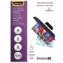 FELLOWES PACK DE 25 FUNDAS PARA PLASTIFICAR BRILLO A4 - 80 MICRAS - ALTA CALIDAD - TRANSPARENTE