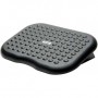 FELLOWES REPOSAPIES CON INCLINACION AJUSTABLE 0° A 15° - GRAN SUPERFICIE DE 45X33 CM - TEXTURA EFECTO MASAJE - NEGRO