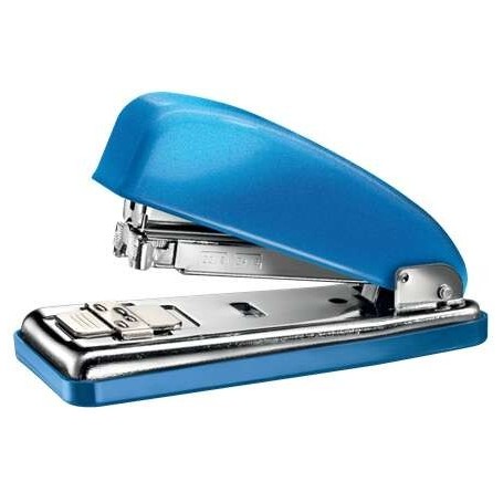 PETRUS 226 WOW GRAPADORA METALICA + CAJA DE 200 GRAPAS - HASTA 30 HOJAS - GRAPADO CERRADO, ABIERTO Y CLAVADO - AZUL METALIZADO