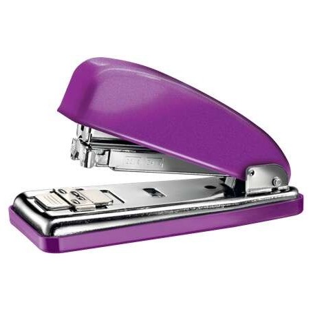 PETRUS 226 WOW GRAPADORA METALICA + CAJA DE 200 GRAPAS - HASTA 30 HOJAS - GRAPADO CERRADO, ABIERTO Y CLAVADO - VIOLETA METALIZAD
