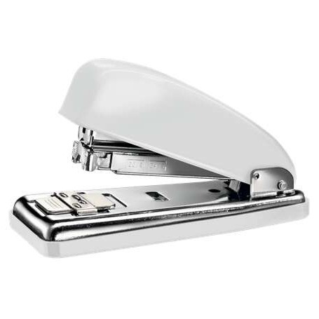 PETRUS 226 WOW GRAPADORA METALICA + CAJA DE 200 GRAPAS - HASTA 30 HOJAS - GRAPADO CERRADO, ABIERTO Y CLAVADO - BLANCO METALIZADO